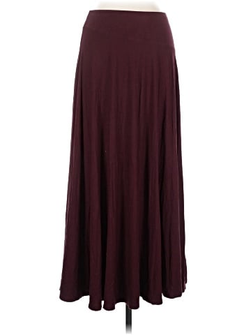 Madewell Jersey Asymmetric-Seam Midi Skirt (view 1)