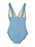 J.Crew Color Block Blue One Piece Swimsuit Size 0 - photo 2
