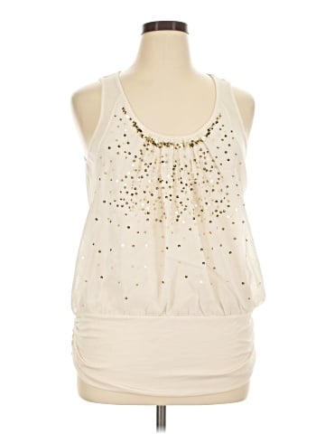 Jennifer Lopez Sleeveless Blouse (view 1)