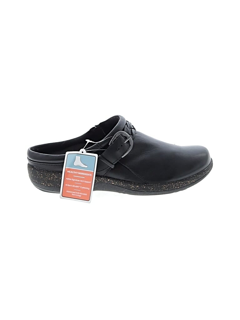Pre-owned Aetrex Mule/clog In Black