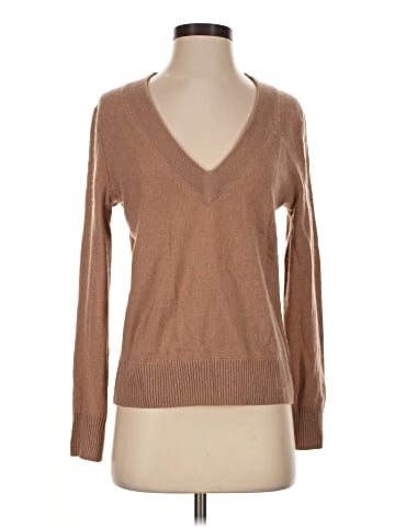 Aqua Cashmere Pullover Sweater (view 1)