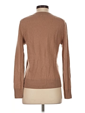 Aqua Cashmere Pullover Sweater (view 2)