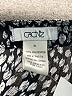 Cache 100% Polyester Silver 3/4 Sleeve Blouse Size XL - photo 7