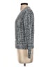 White House Black Market Tweed Gray Pullover Sweater Size XS - photo 5