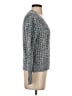White House Black Market Tweed Gray Pullover Sweater Size XS - photo 4
