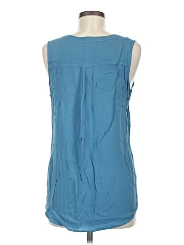 Lovestitch Sleeveless Button-Down Shirt (view 2)