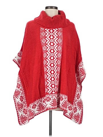 Black Rivet Poncho (view 1)