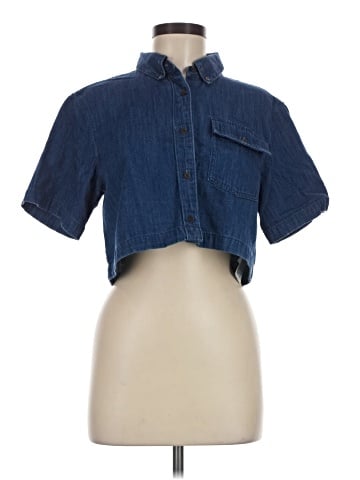 J.Crew Short Sleeve Button-Down Shirt (view 1)