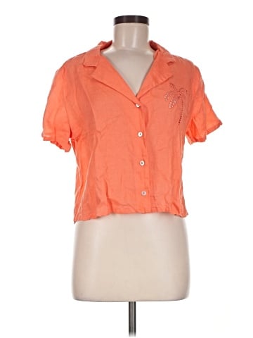 Calypso St. Barth Short Sleeve Blouse (view 1)