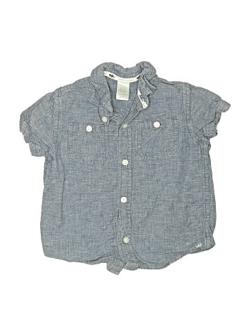 Janie and Jack Short Sleeve Button-Down Shirt (view 1)
