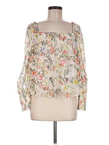 Alice + Olivia Long Sleeve Blouse (view 1)