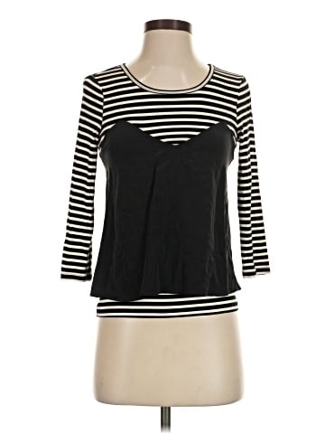 BCBGMAXAZRIA 3/4 Sleeve T-Shirt (view 1)