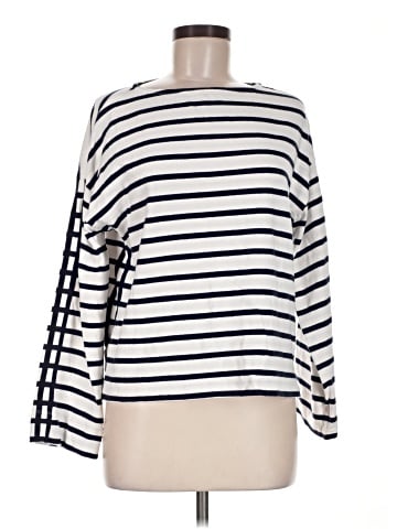 Ann Taylor LOFT 3/4 Sleeve T-Shirt (view 1)