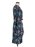 BCBGMAXAZRIA Print Blue Cocktail Dress Size M - photo 4