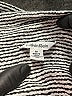 Calvin Klein 100% Polyester Houndstooth Gray Long Sleeve Blouse Size M - photo 7