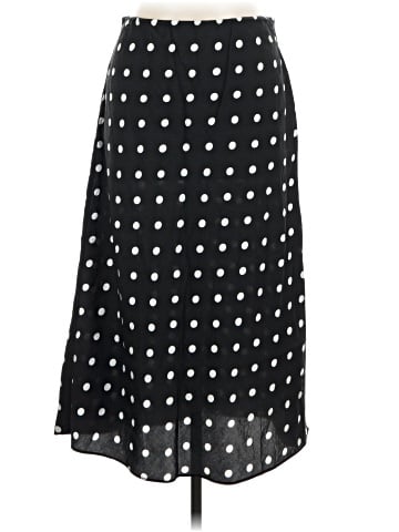 Madewell The Layton Midi Slip Skirt in Polka Dot (view 1)