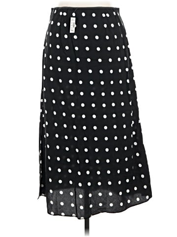 Madewell The Layton Midi Slip Skirt in Polka Dot (view 2)