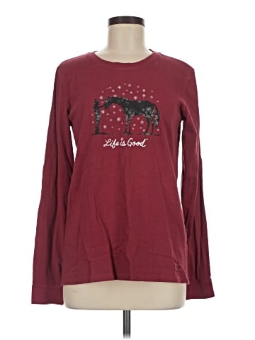 Life Is Good Long Sleeve T-Shirt (view 1)