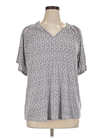Croft & Barrow Short Sleeve Blouse (view 1)