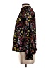 Allison Joy 100% Polyester Floral Black Long Sleeve Blouse Size XS - photo 5