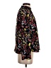 Allison Joy 100% Polyester Floral Black Long Sleeve Blouse Size XS - photo 4