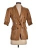 Veronica Beard 100% Leather Tan Blazer Size 2 - photo 1