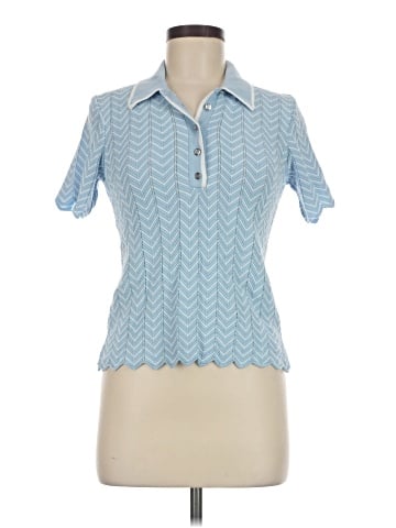 Maje Short Sleeve Blouse (view 1)