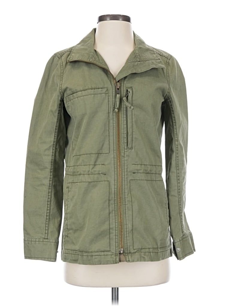 Pre-owned Madewell Jacket In Green