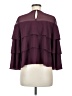 Ella Moss 100% Polyester Burgundy Long Sleeve Blouse Size M - photo 2