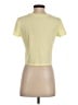 Universal Thread 100% Cotton Yellow Short Sleeve Top Size S - photo 2