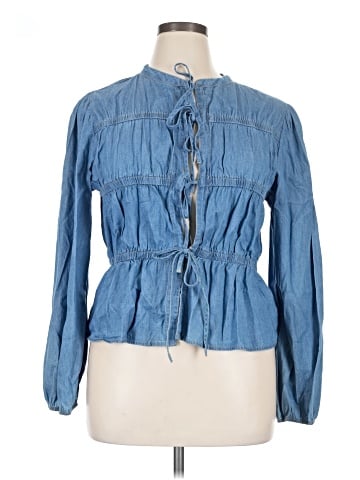 Sweet Rain Long Sleeve Blouse (view 1)
