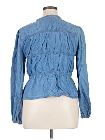 Sweet Rain Long Sleeve Blouse (view 2)