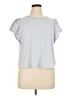Old Navy 100% Cotton Silver Short Sleeve Top Size XL - photo 1