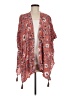 Knox Rose 100% Rayon Red Kimono Size Med - Lg - photo 1