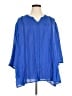 Catherines Blue 3/4 Sleeve Blouse Size 4X - photo 1