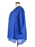 Catherines Blue 3/4 Sleeve Blouse Size 4X - photo 5