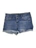 Forever 21 Blue Denim Shorts Size 0 - photo 1
