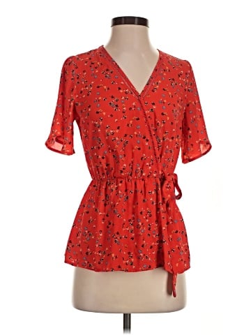 Sienna Sky Short Sleeve Blouse (view 1)