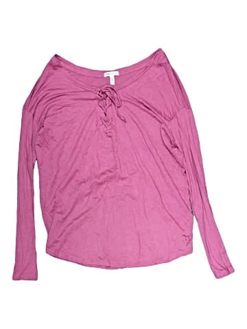 Victoria's Secret Pink Long Sleeve Henley (view 2)