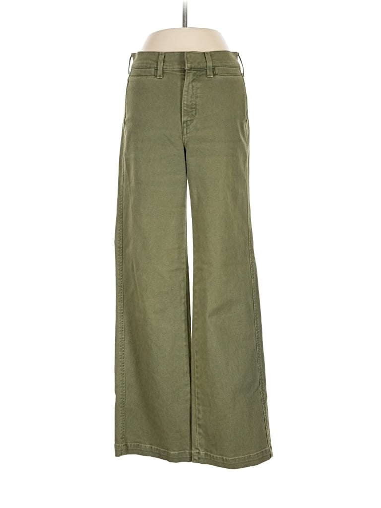 Pre-owned Ayr Jeans In Green