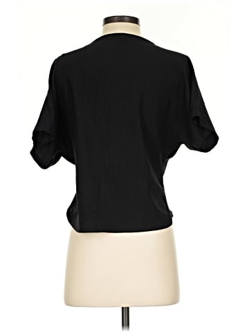 Zara W&B Collection Short Sleeve Blouse (view 2)