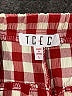 TCEC Checkered-gingham Red Shorts Size L - photo 3