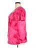 JM Collection Pink Short Sleeve Top Size 2X - photo 5