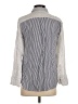 J.Crew Stripes Gray 3/4 Sleeve Button-Down Shirt Size 4 - photo 2