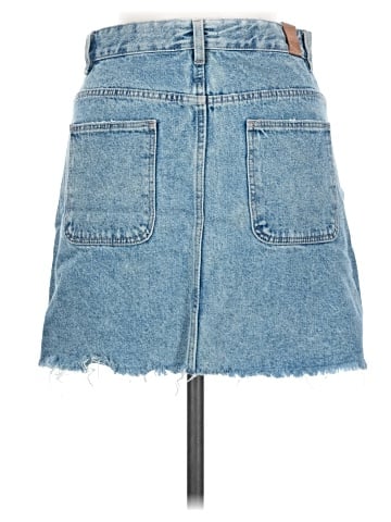 Zara TRF Denim Skirt (view 2)