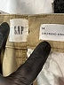 Gap Solid Gray Khakis Size 14 - photo 4