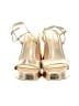 Stradivarius Gold Sandals Size EU 39 - photo 2
