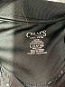Chaps 100% Polyester Black Short Sleeve Top Size 14 - 16 - photo 3