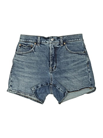 Madewell The Perfect Vintage Mid-Length Jean Short in Manton Wash (view 1)