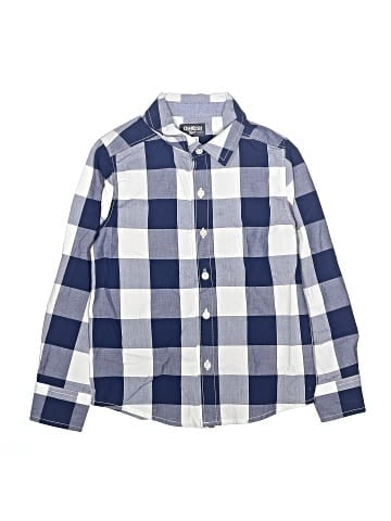 Genuine Kids from Oshkosh Long Sleeve Button-Down Shirt (view 1)